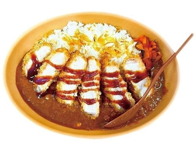 肉厚ロースかつカレー:沼尻スキー場